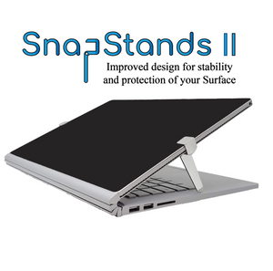 SnapStands: A Microsoft Surface Book 1, 2, and 3 Detachable Kickstand