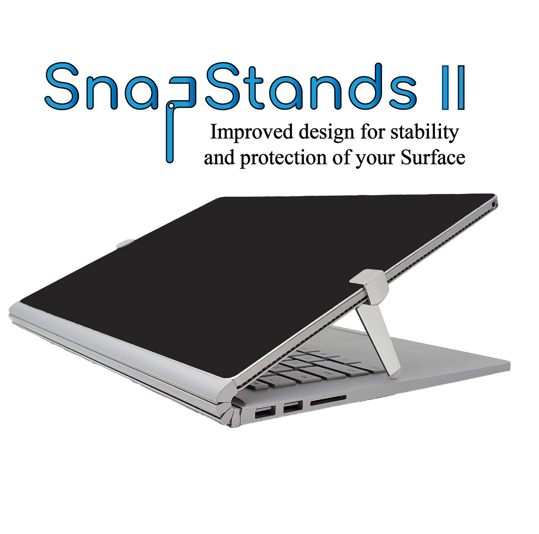 SnapStands: A Microsoft Surface Book 1, 2, and 3 Detachable Kickstand